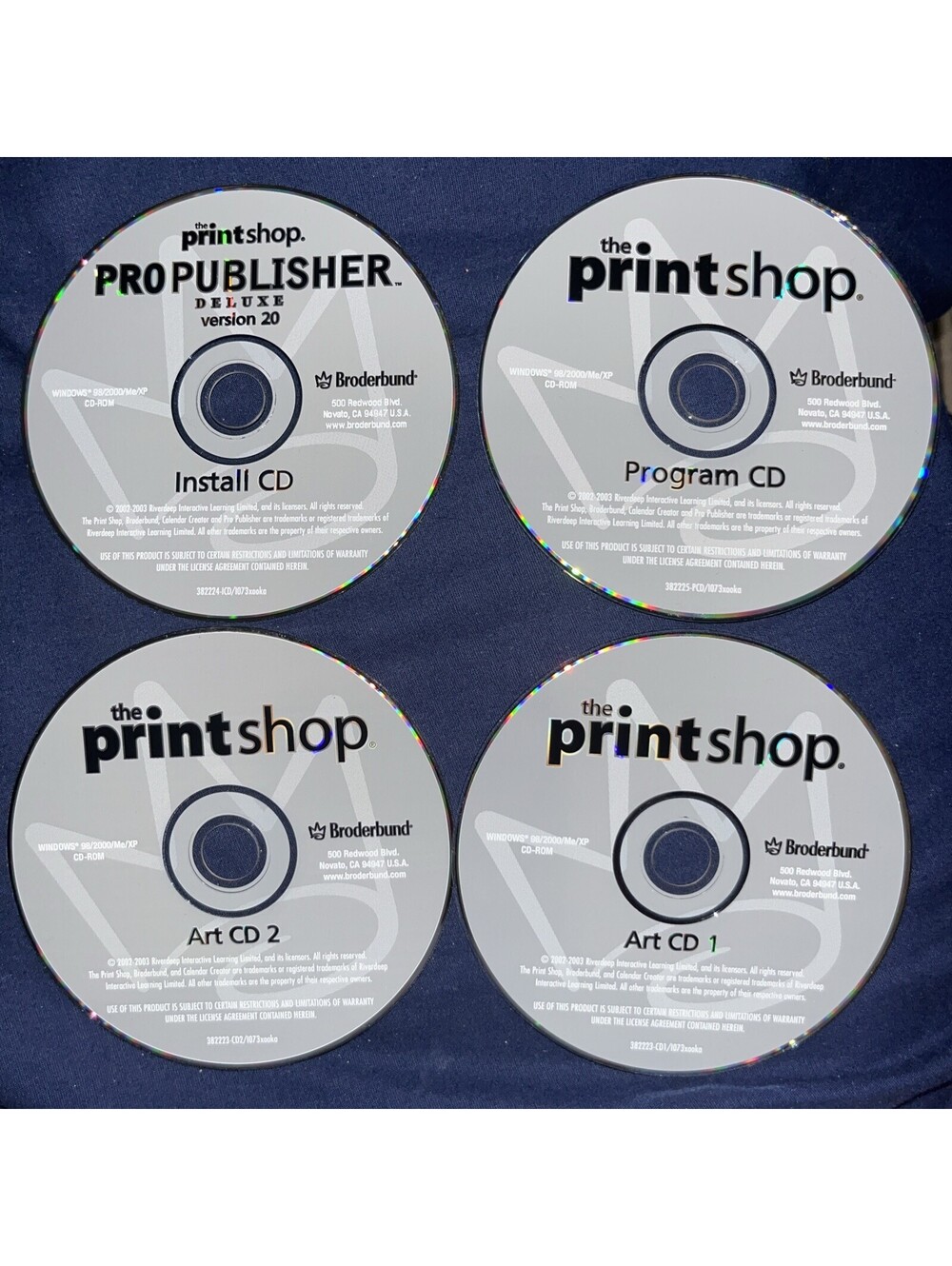 Printshop Publisher Deluxe V.20 (4 Disc)